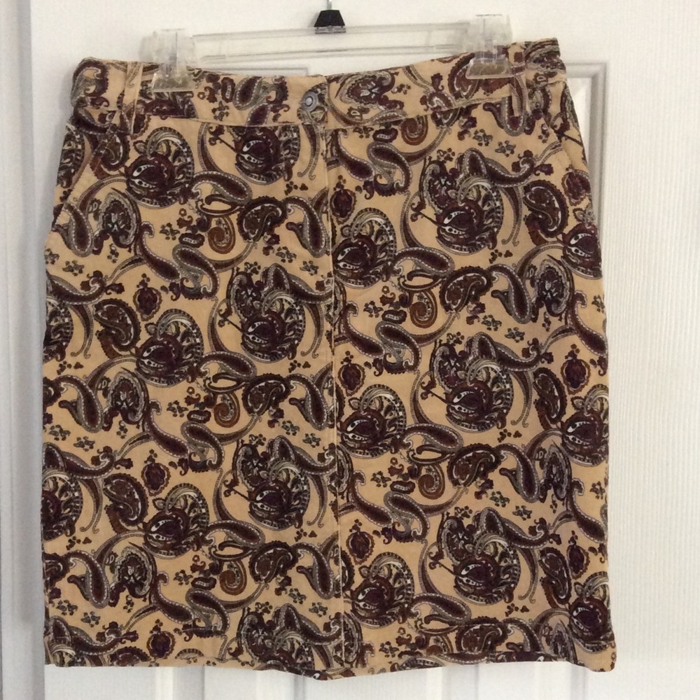 Corduroy Skirt Size 8
